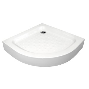 Brodzik XN prysznicowy półokrągły 80x80 R 55 (15 CM)