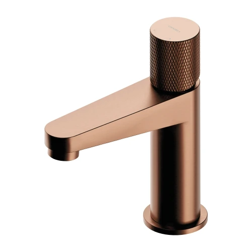 CONTOUR bateria umywalkowa, miedź szczotkowana