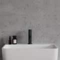 Y bateria umywalkowa, czarny półmat