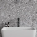 CONTOUR bateria umywalkowa, antracyt szczotkowany