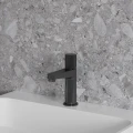CONTOUR bateria umywalkowa, antracyt szczotkowany