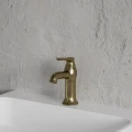 ART DECO bateria umywalkowa, brąz antyczny szczotkowany