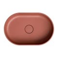 OVO M+ umywalka nablatowa, 55 x 36 cm, terracotta mat