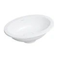 SHELL M+ umywalka podblatowa, 38 x 25 cm, biały mat