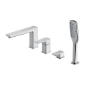 PARMA bateria wannowa 4-otworowa, chrom połysk