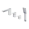 FRESH bateria wannowa 4-otworowa, chrom połysk