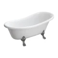 ATENA COMFORT M+ wanna wolnostojąca, 168 x 76 cm, biały połysk