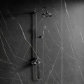 ARMANCE termostatyczny system prysznicowy natynkowy, chrom połysk