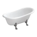 ATENA COMFORT M+ wanna wolnostojąca, 157 x 77 cm, biały połysk