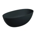 SHELL M+ wanna wolnostojąca, 148 x 75 cm, black lava mat