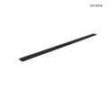 Oltens Langan Slim 60 maskownica odpływu prysznicowego liniowego czarny/czarny mat 30017300