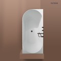 Oltens Hamnes wanna narożna 170x80 cm biała 11009000