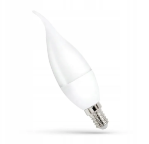 ŻARÓWKA LED ŚWIECOWA DECO E-14 230V WW WOJ+14225