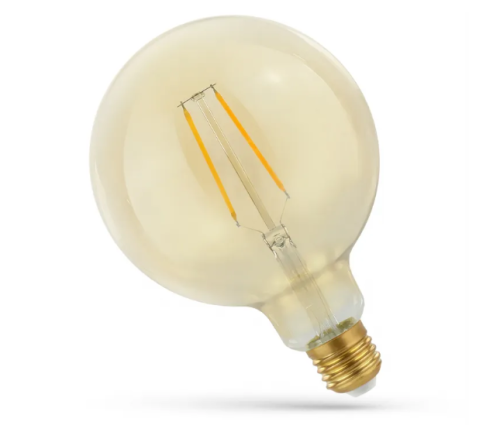 ŻARÓWKA LED GLOB G125 E-27 5W 230V WW WOJ+14461
