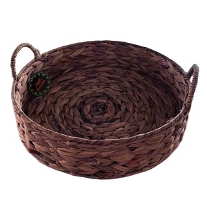 Taca z hiacyntu wodnego AROLA 416XL 40x8cm, brąz | Koszoplotka