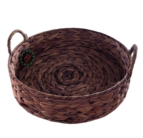 Taca z hiacyntu wodnego AROLA 416XL 40x8cm, brąz | Koszoplotka