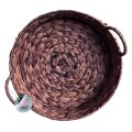 Taca z hiacyntu wodnego AROLA 416XL 40x8cm, brąz | Koszoplotka