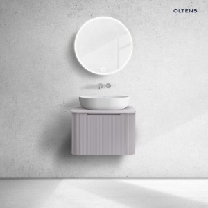 Oltens Hamnes zestaw mebli łazienkowych 60 cm z blatem kaszmir 68665900