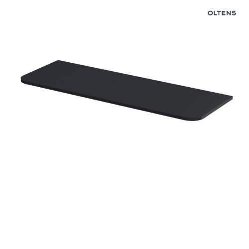 Oltens Hamnes blat naszafkowy 120 cm czarny mat 63015300