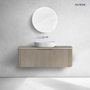 Oltens Hamnes szafka 120 cm podumywalkowa wisząca z blatem dąb 68677060