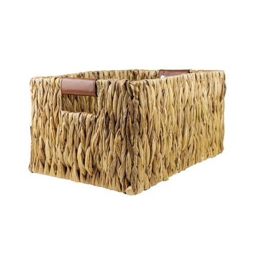 Kosz otwarty z hiacyntu wodnego RAVENA 410M 35x25x18cm - Koszoplotka