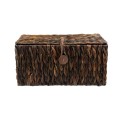 Skrzynia z hiacyntu wodnego brąz NATARIA 418L BRĄZ 60x35x35cm Koszoplotka
