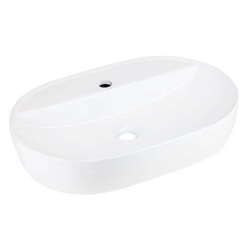 Umywalka nablatowa OLVENA UC5658 600x400x120mm Otwór na baterię