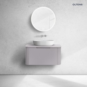 Oltens Hamnes szafka 80 cm podumywalkowa wisząca z blatem kaszmir 68669900