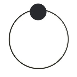 LAMPA APP1383-CW BLACK 30cm