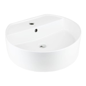 Umywalka nablatowa LUGO UC5634 okrągła 485x435x155 mm
