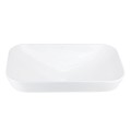 Umywalka nablatowa INTERO UC5580BL prostokątna 530x335x170 mm Czarny korek