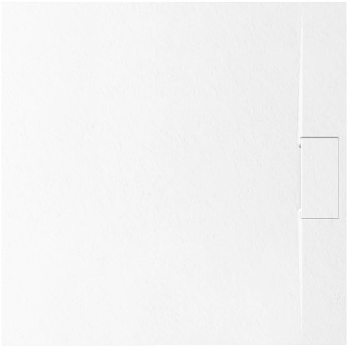 BRODZIK BAZALT WHITE 90x90 + SYFON
