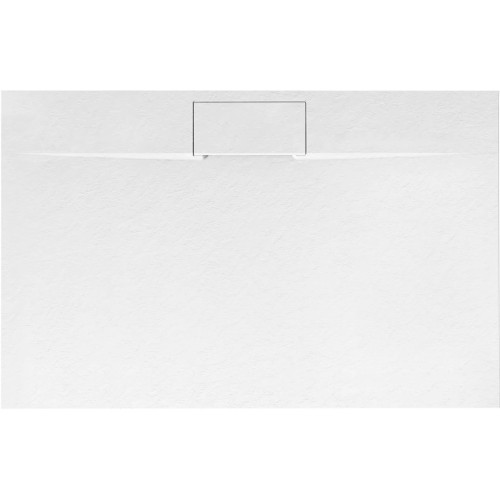 BRODZIK BAZALT LONG WHITE 90x120 + SYFON