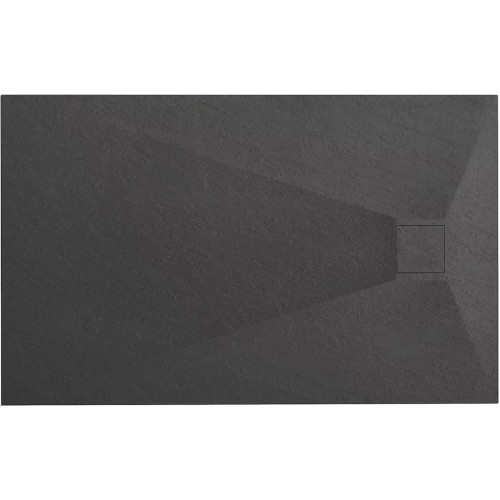BRODZIK MAGNUM BLACK 80x100 + SYFON