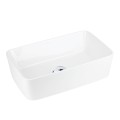 Umywalka nablatowa ANGO UC5627CH prostokątna 480x295x135 mm Chromowany korek
