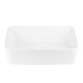 Umywalka nablatowa ANGO UC5627CH prostokątna 480x295x135 mm Chromowany korek