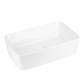 Umywalka nablatowa ANGO UC5627CH prostokątna 480x295x135 mm Chromowany korek