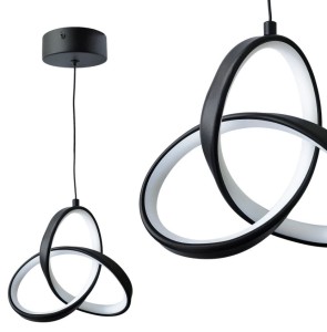 LAMPA APP1784-CP BLACK