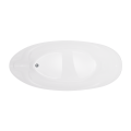 Wanna wolnostojąca AVOLA V032XXLCH 180 cm Korek klik klak Chrom