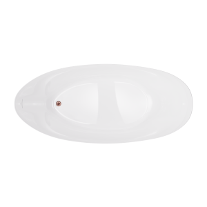Wanna wolnostojąca AVOLA V032XXLRG 180 cm Korek klik klak Różowe Złoto