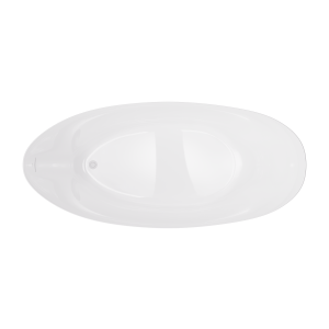 Wanna wolnostojąca AVOLA V032XXLWH 180 cm Korek klik klak Biały
