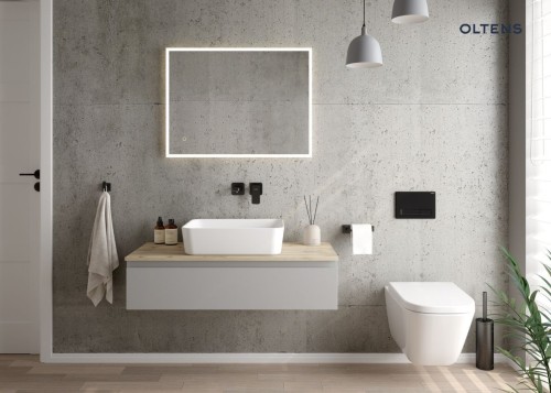 Oltens Hadsel Stille miska WC wisząca PureRim biała 42043000
