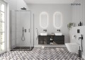 Oltens Hadsel Stille miska WC wisząca PureRim z powłoką SmartClean biała 42543000