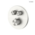Oltens Onega bateria wannowo-prysznicowa podtynkowa termostatyczna nikiel 34601910