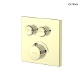 Oltens Onega (S) bateria wannowo-prysznicowa podtynkowa termostatyczna złoty 34602800