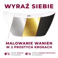 Wanna przyścienna MONO E029XLSGM Slim 170 cm Korek klik klak GunMetal