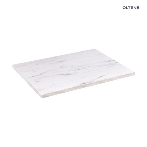 Oltens Lun blat naszafkowy 60 cm jasny marmur 63024990
