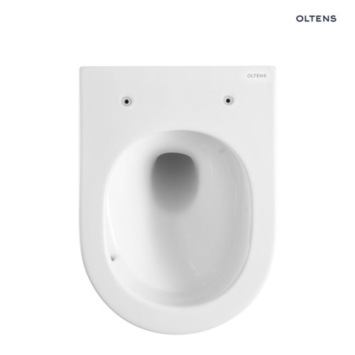 Oltens Hamnes OneForm Stille PureRim miska WC wisząca biały połysk 42052000