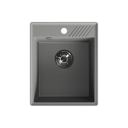 Hub - zlewozmywak volcano grey 1-komorowy