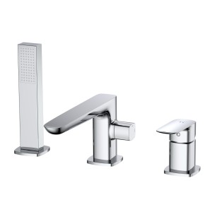 Bateria wannowa 3-otworowa Qanix Chrom Avapax